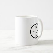 Monogram GL Splitter Koffiemok (Voorkant rechts)