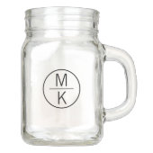 Monogram GL Splitter Mason Jar (Voorkant)