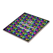 MONOGRAM-GLAS IN LOOD TEGELTJE (Zijkant)