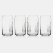 Monogram Glassware Set Drinkware Blikvorm Glas (Rechts)