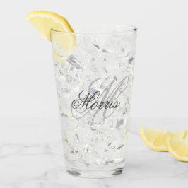 Monogram glaswerk glas
