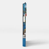 Monogram Glazen in lood schoen en boeket iPhone Hoesje (Rechterkant)