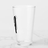 MONOGRAM GLAZEN TUMBLER (Links)