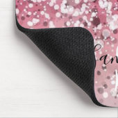 Monogram Glitter Muismat (Hoek)