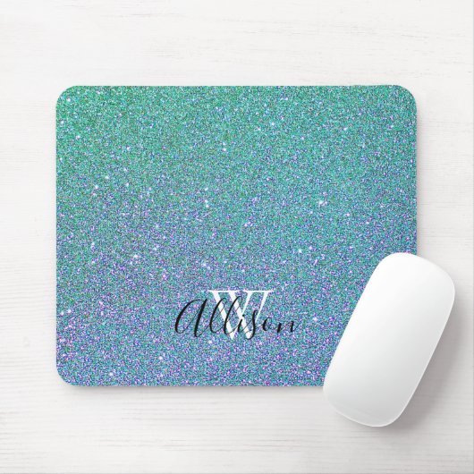 Monogram Glitter Muismat (Met muis)
