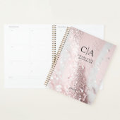 Monogram Glitter Planner (Display)