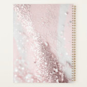 Monogram Glitter Planner (Achterkant)