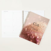 Monogram Glitter Planner (Display)