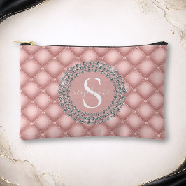 Monogram Glitterende Diamanten Geplooid Aangepaste Etui