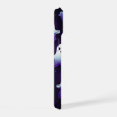 Monogram gloeiende geesten in de nacht iPhone 15 case (Rechterkant)