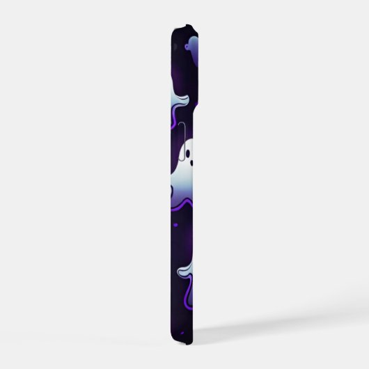 Monogram gloeiende geesten in de nacht iPhone 15 case (Rechterkant)