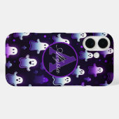 Monogram Glowing Ghosts in the Night Case-Mate iPhone Case (Achterkant (horizontaal))
