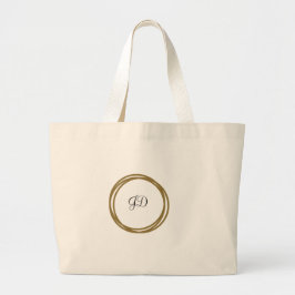 MONOGRAM GOLD BAND tas