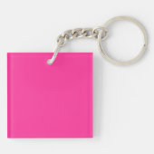 Monogram Gold Foil Laurel & Spade Sleutelhanger (Achterkant)