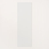 Monogram Gold Grey | Minimale legant Modern Yogamat (Achterkant)