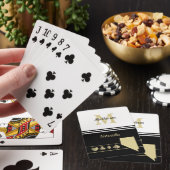 Monogram Gold Silhouette Nevada Pokerkaarten (Insitu)