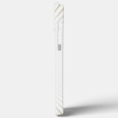 Monogram Golden Filigree kerstboom Case-Mate iPhone Case (Achterkant / Links)