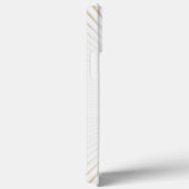 Monogram Golden Filigree kerstboom Case-Mate iPhone Case (Achterkant / Rechts)