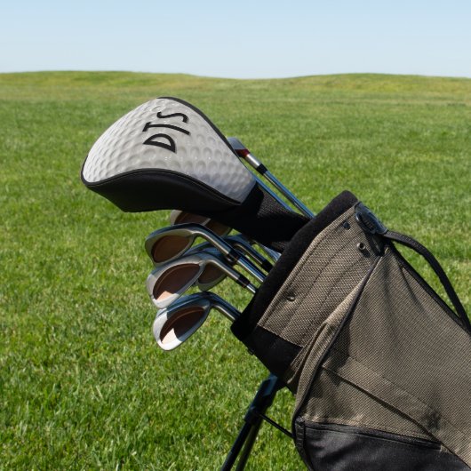 Monogram Golf Ball Sport Golfheadcover (Insitu)