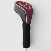 Monogram Golf Club Hoesje Golfheadcover (Schuin)