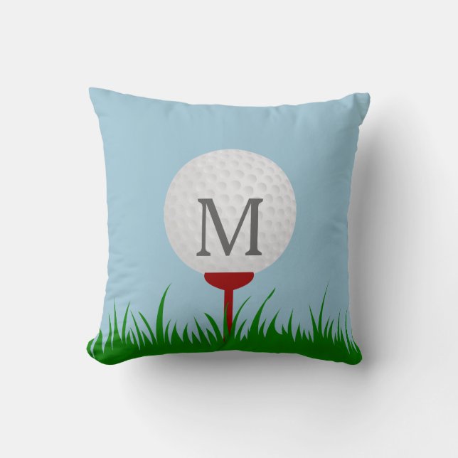 Monogram Golf Sierkussen (Voorkant)