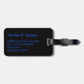 Monogram Golf T - shirts Bagagevervoer Bagagelabel (Achterkant horizontaal)