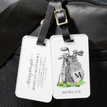 Monogram Golf Tas