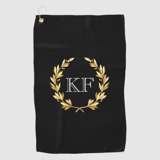 Monogram Golf Towel Golfhanddoek (Voorkant)
