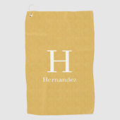 Monogram Golf Towel Golfhanddoek (Voorkant)