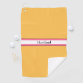 Monogram Golf Towel HAMbWG Golfhanddoek (Insitu)