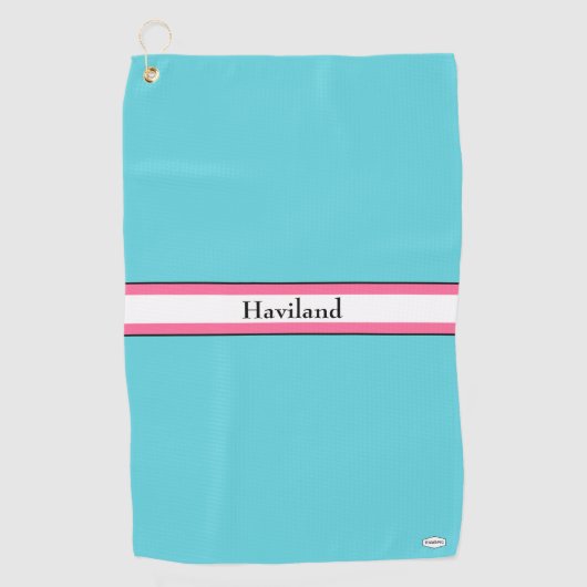 Monogram Golf Towel HAMbWG Golfhanddoek (Voorkant)