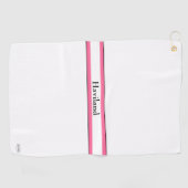 Monogram Golf Towel HAMbWG Golfhanddoek (Horizontaal)