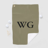 Monogram Golf Towel - HAMbyWG Golfhanddoek (Insitu)