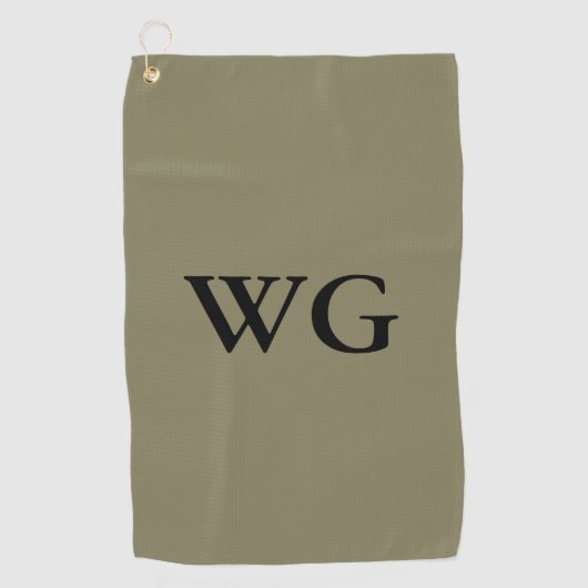 Monogram Golf Towel - HAMbyWG Golfhanddoek (Voorkant)