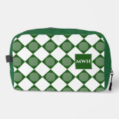 Monogram Golfbal Patroon Dopp Kit Bag Toilettasje (Voorkant)