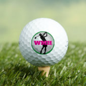 Monogram golfbal voor vrouwen golfballen (Insitu Shirt)