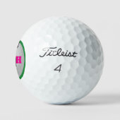 Monogram golfbal voor vrouwen golfballen (Logo)