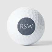 Monogram Golfballen | Aangepaste verjaardagscadeau (Voorkant)
