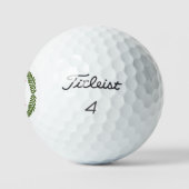 Monogram golfballen - gepersonaliseerde aangepaste (Logo)