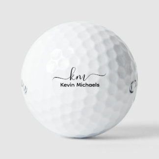 Monogram golfballen om uw spel op te laten vallen
