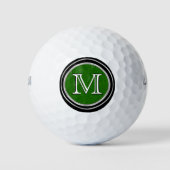 Monogram golfballen set, kwaliteit hoge PRESTATIES (Voorkant)