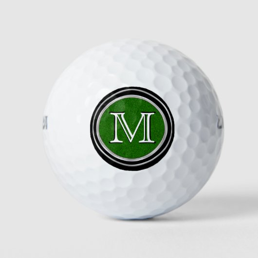 Monogram golfballen set, kwaliteit hoge PRESTATIES (Voorkant)