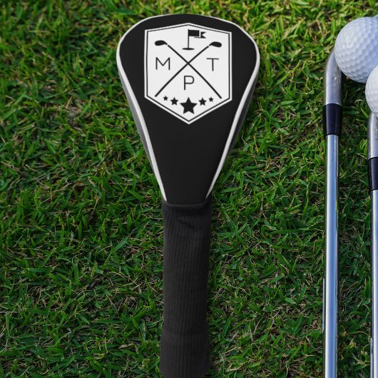 Monogram Golfclub Naam Gepersonaliseerd Golfheadcover