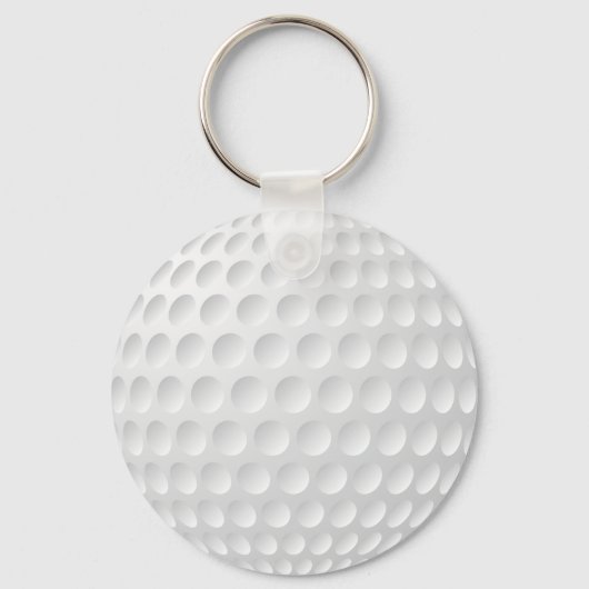 Monogram golfen gekruiste clubs aangepaste tekst sleutelhanger (Achterkant)