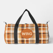 Monogram Golfer "Herfst Goud" Geplaatst Plunjezak (Voorkant)