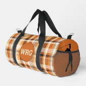 Monogram Golfer "Herfst Goud" Geplaatst Plunjezak (Rechterhoek)