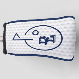 Monogram golfputter Hoesje (Navy) Golfheadcover