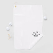 Monogram golftas golfhanddoek (Insitu)