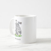 Monogram Golftas Koffiemok (Voorkant links)