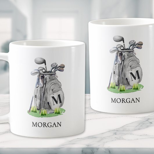 Monogram Golftas Koffiemok
